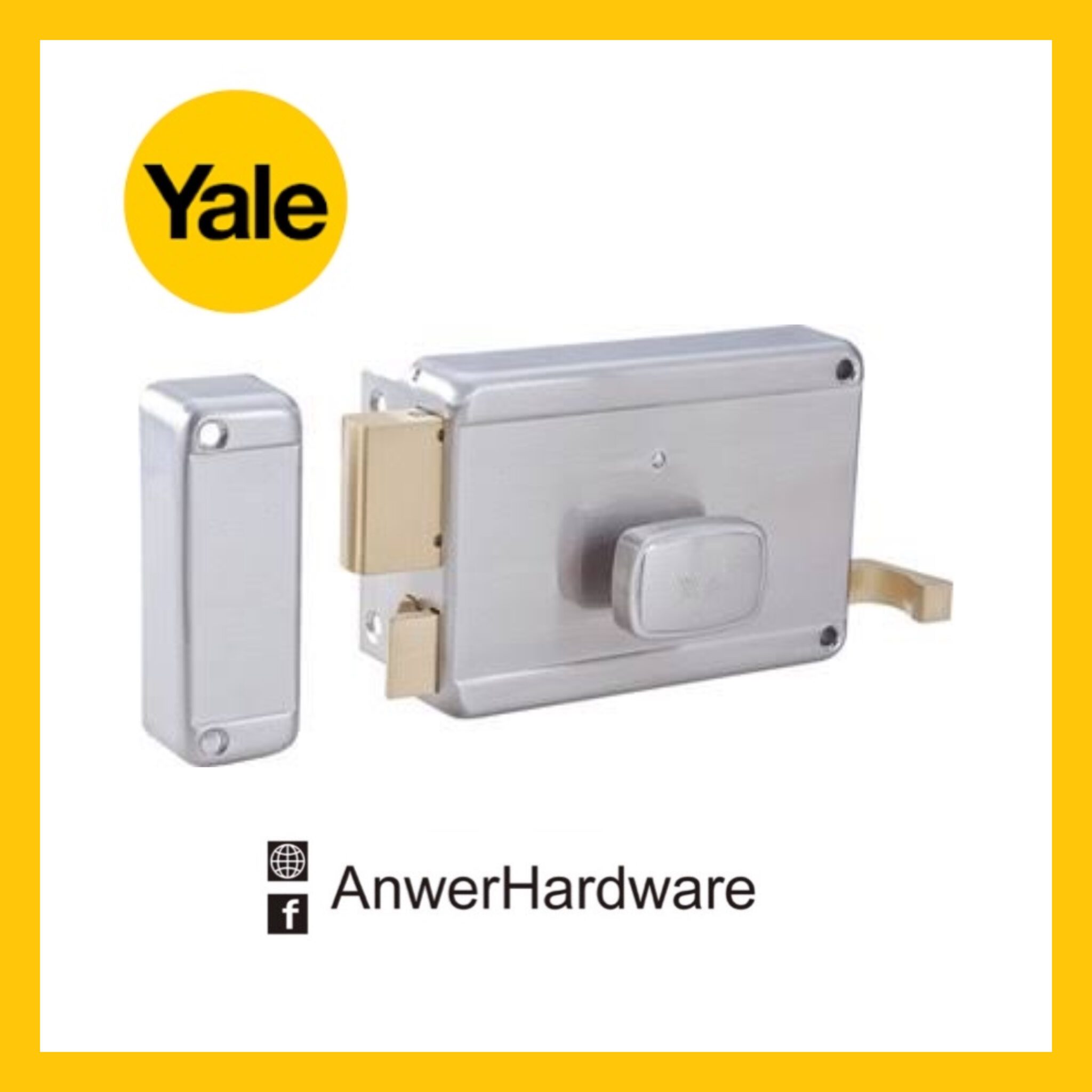 Yale Night Latch YRL500SC ⋆ Anwer Hardware
