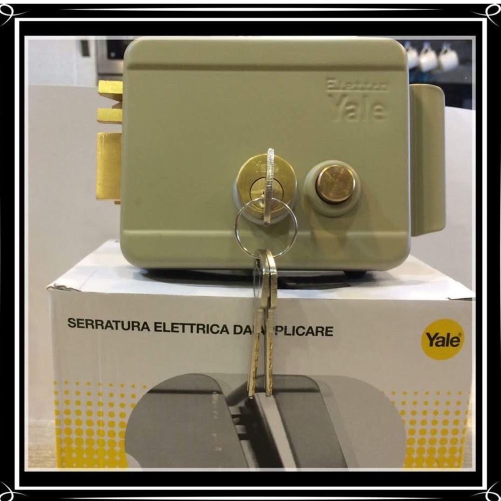 Yale Electric Rim Lock 68800501 ⋆ Anwer Hardware