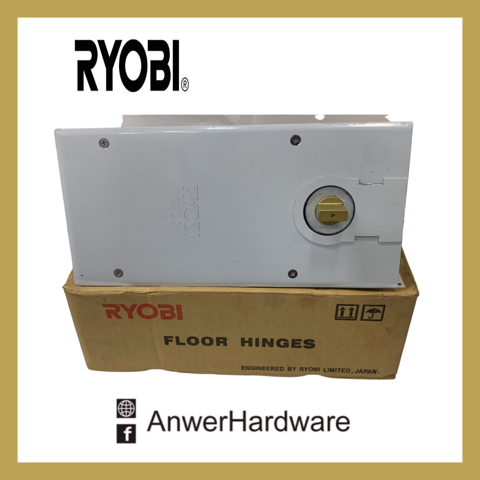 Ryobi Floor Hinge S202 ⋆ Anwer Hardware