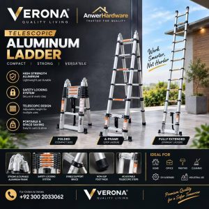 Verona Double Telescopic Ladder