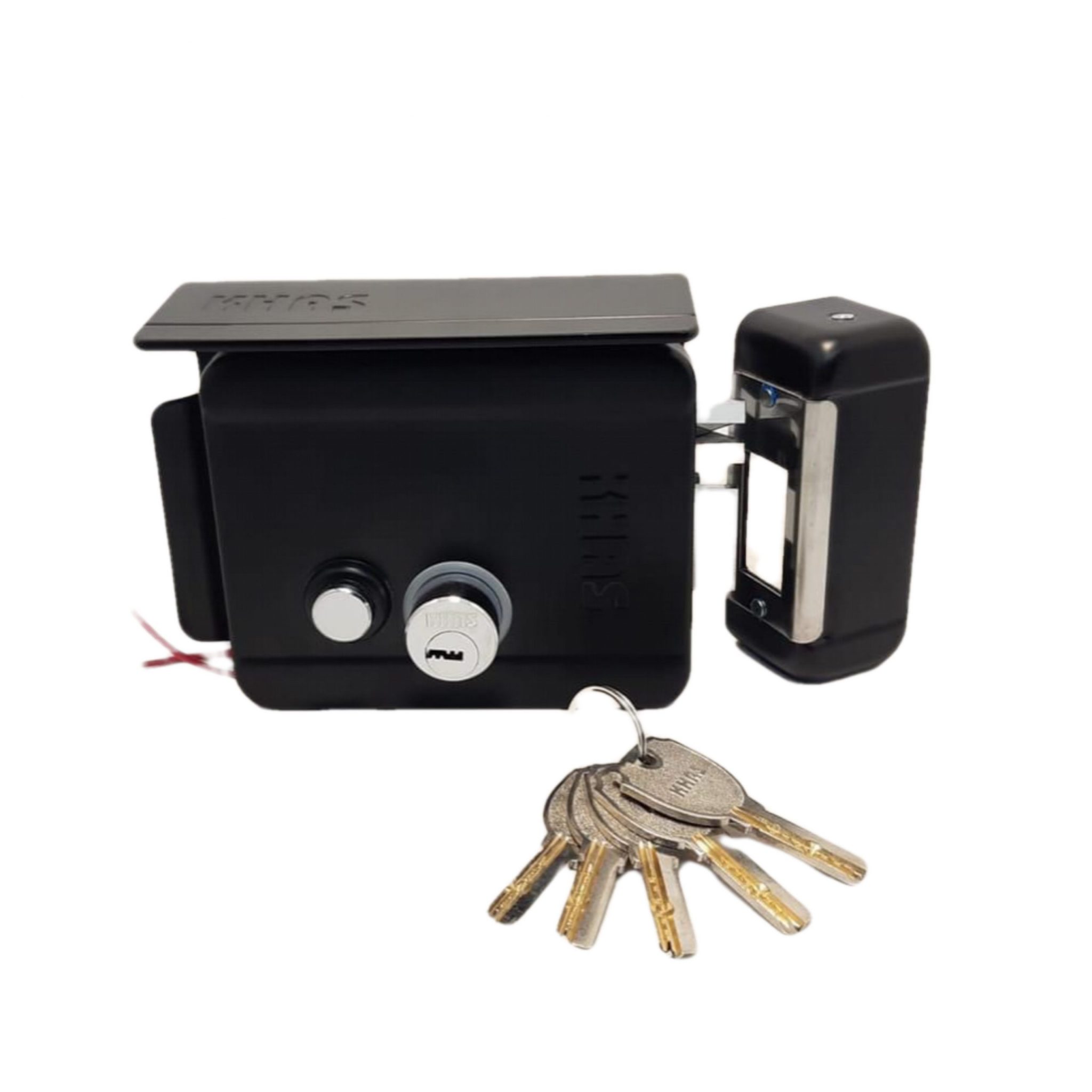 Khas Maximum Electric Lock Black/Chrome ⋆ Anwer Hardware