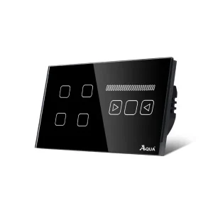 Aqua Wifi Smart Switch 4 Gang+Fan Dimmer