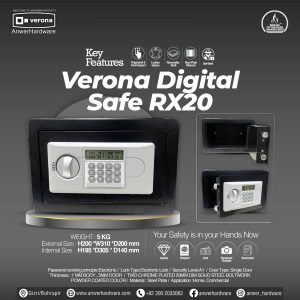 Verona Digital Safe RX20