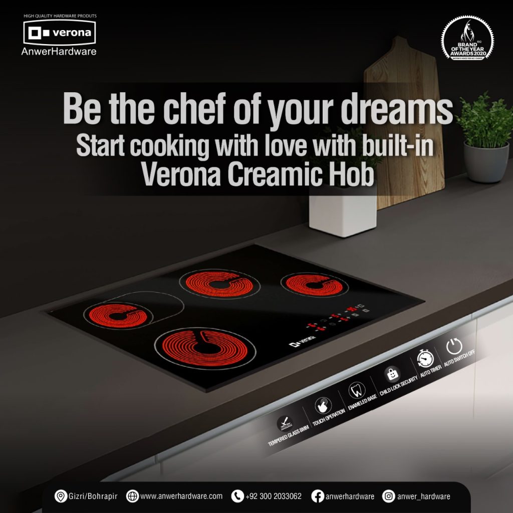 Builtin Ceramic Hob BCH66054 ⋆ Anwer Hardware