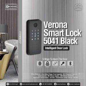 Verona Smart Lock 5041 Black