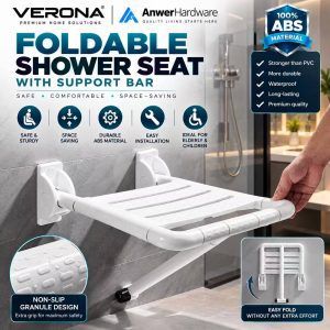 Folding Wall Mounted Shower Seat W8889