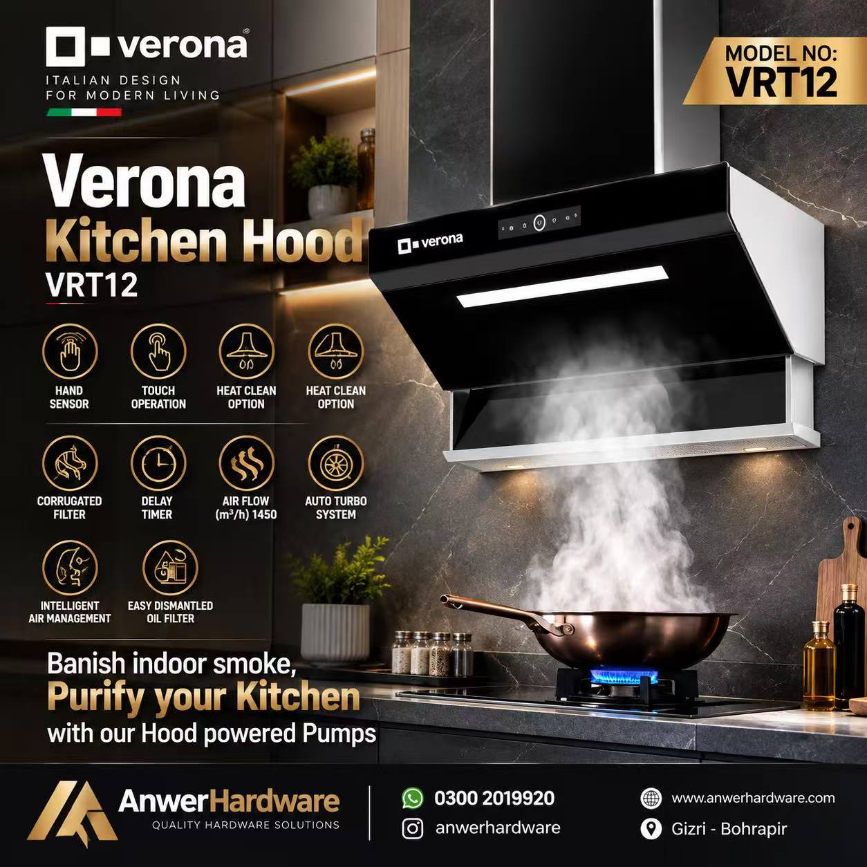 Verona Hood VRT12