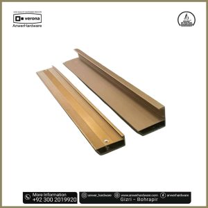 Verona Glass Profile BQ Matt Gold