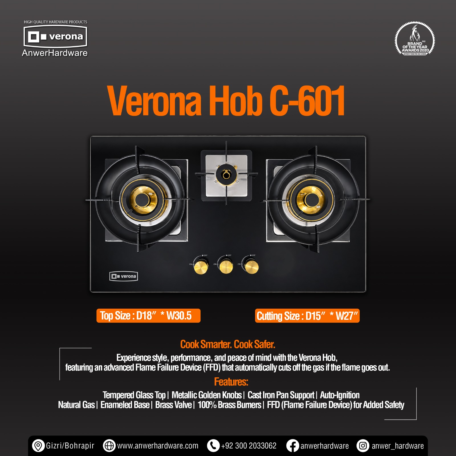 Verona Hob C-601
