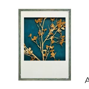 Wooden Wall Art Picture 4-A