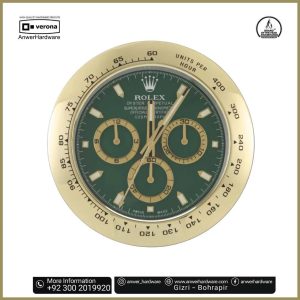 Rolex Daytona Wall Clock Gold & Green Oyster Perpetual Cosmograph
