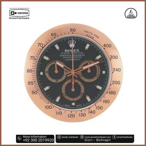 Rolex Daytona Wall Clock RoseGold & Black Oyster Perpetual Cosmograph