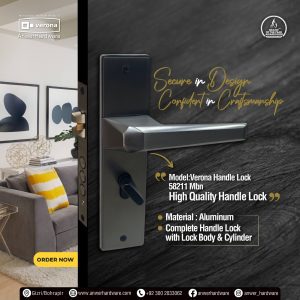 Verona Handle Lock 58215 Mbn