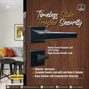 Verona Rossete Lock 52F215 Mbn