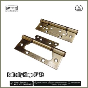 Khas Butterfly Hinge 5" AB
