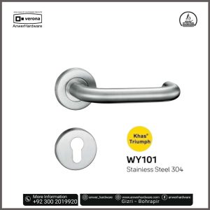 Khas Triumph Rosette Lock WY101 SS