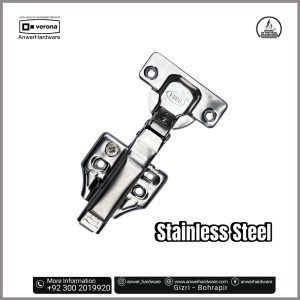 Euro Kitchen Hinge 3D-Stainless Steel