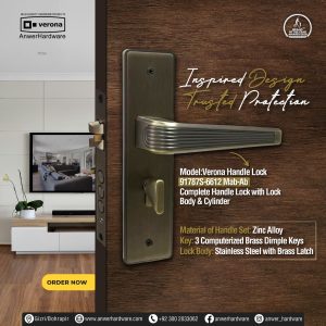 Verona Handle lock 91787S-6612 Mab-Ab