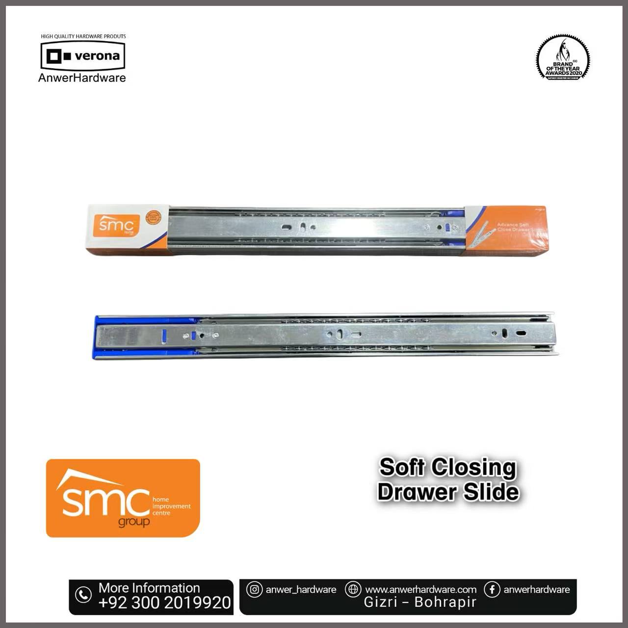 Smc Premium Drawer Slide Soft Close