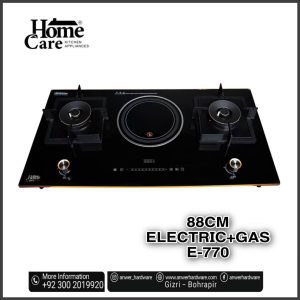HomeCare Hob E770 Electric+Gas