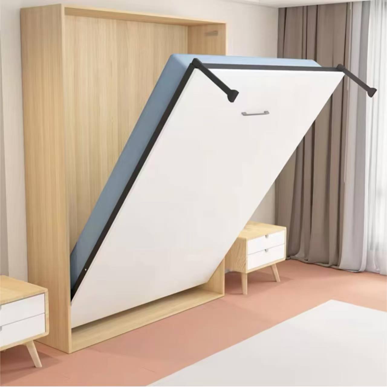 Folding Wall Bed Murphy Cabinet Bed