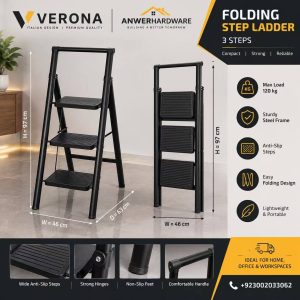 Foldable Steel Step Ladder