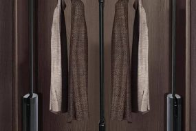 Verona Wadrobe Lifter GB023 Grey(With Double Buffer)