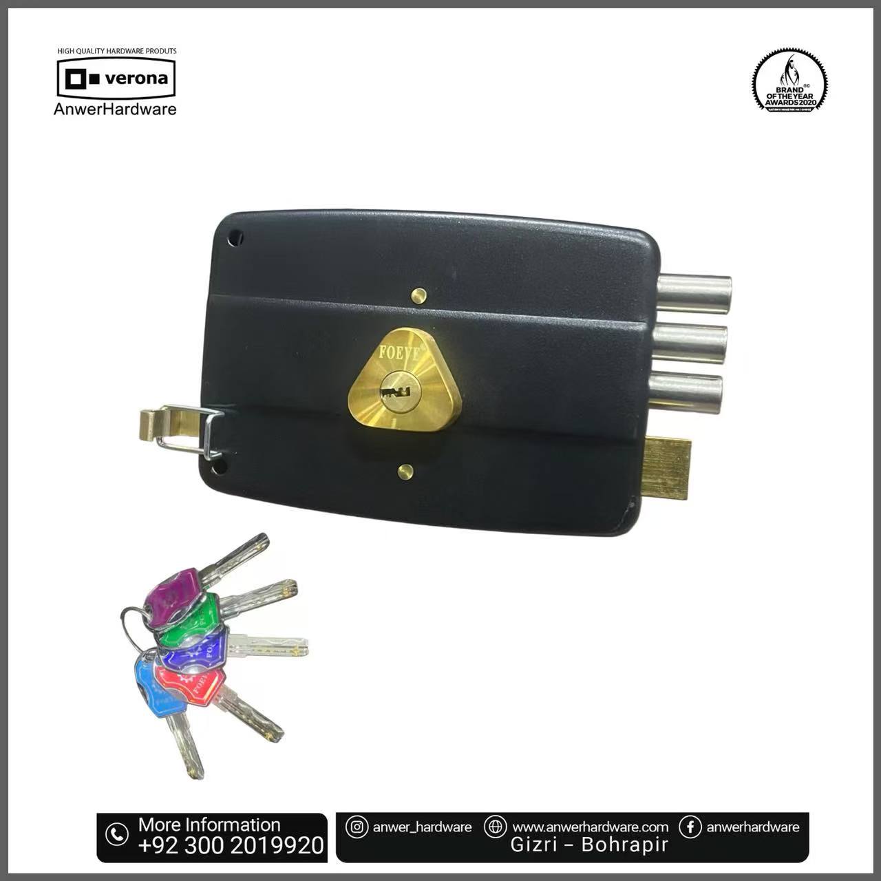 Foeve Night Latch 540-14