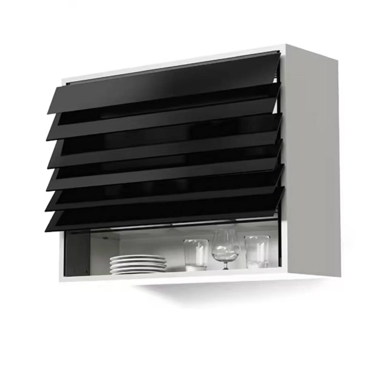 Verona Kitchen Smart Louver Roller Shutter-Smart Glass Shutters - Image 2