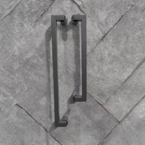 Verona Glass Door Handle Square