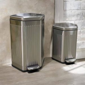 Verona Octagon Foot Pedal Bin 9217