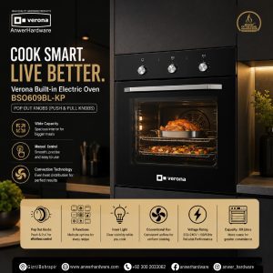Verona Built-in Electric Oven BSO609BL-KP