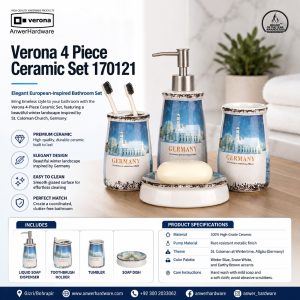 Verona 4 Piece Ceramic Set 170121