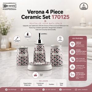 Verona 4 Piece Ceramic Set 170125
