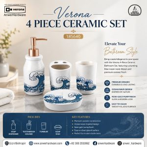 Verona 4 Piece Ceramic Set 185640