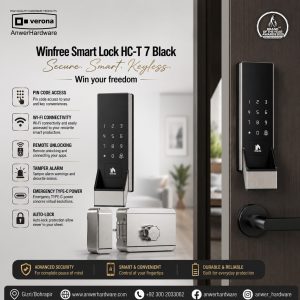 Winfree Smart Lock HC-T7 Black