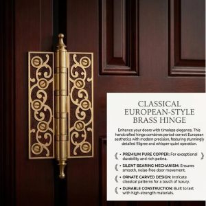 Brass Hinge 5" OG
