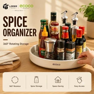 Ecoco 360° Rotating Spice Organizer E2021
