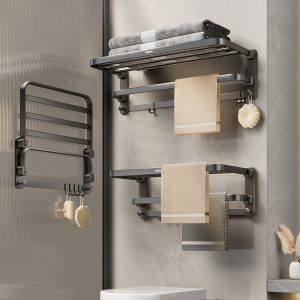 Ecoco Folding Towel Rack E25047