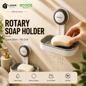 Ecoco Suction Cup Soap box E25247