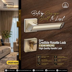 Credible Rosette Lock 178340 MRG-RG
