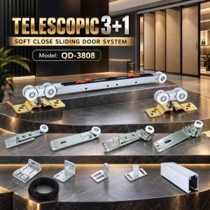 Verona 3+1 Telescopic Sliding Fitting